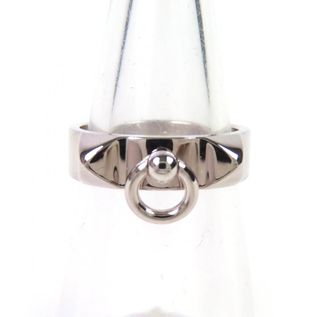 Excellent HERMES Ring Collier De Cyan PM Silver AG925 Women 24AK147567 Used