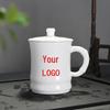 Chaxun Ceramic Insulated Teacup with Lid