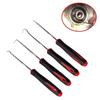 4PCS Auto Auto Veicolo Paraolio Cacciaviti Set O-Ring Guarnizione Estrattore Rimozione Pick Ganci Strumenti Durevoli