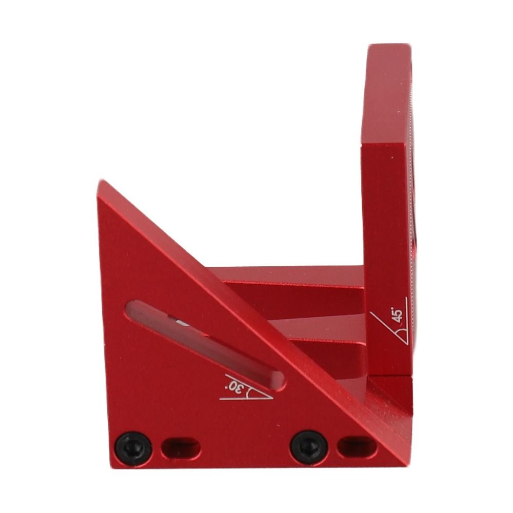 Aluminum Zinc Zinc Alloy Square Dovetail Jig Multifunctional T-shaped Angle Ruler DIY Enthusiasts