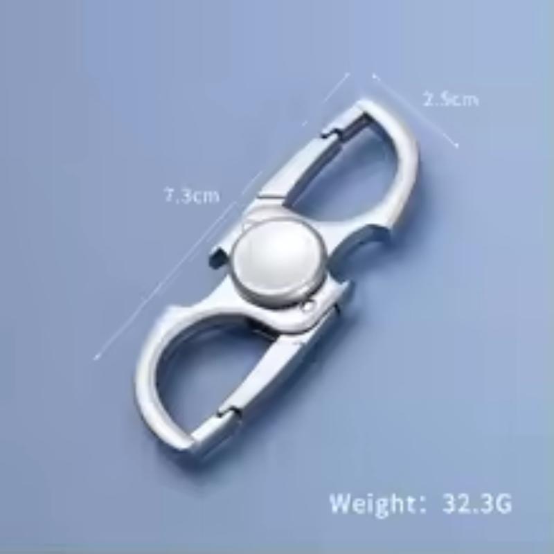Fingerspitzen Spinner Spielzeug Schreibtisch Stressabbau Anti-Angst Spielzeug Metall Fidget Spielzeug Schlüsselanhänger Flaschenöffner EDC Erwachsener Kinder Geschenk