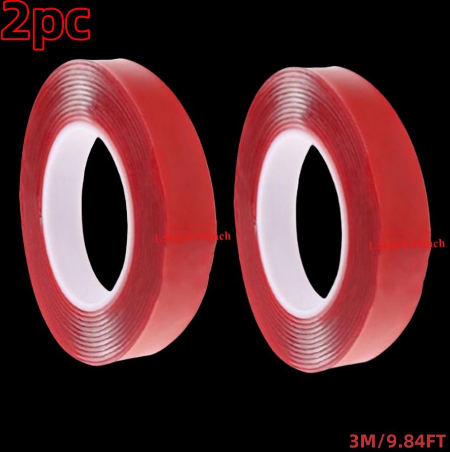 Transparent Acrylic Double Sided Tape Heavy Duty Nano Tape Traceless Washable Adhesive Sticker Clear Sticky Power Foam Tapes