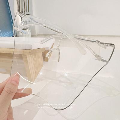 Anti-Beschlag- und Staubschutzmaske, hochtransparente Schutzbrille, Nail Art, Vollgesichtsschutz, Unisex-Augenschutz, hochauflösend