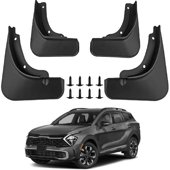 Mud Flaps For Kia Sportage -2026 Mud Guards Splash Guards Tire Protector Mudguard Accessories Front & Rear 4Pcs Set 2024 2025