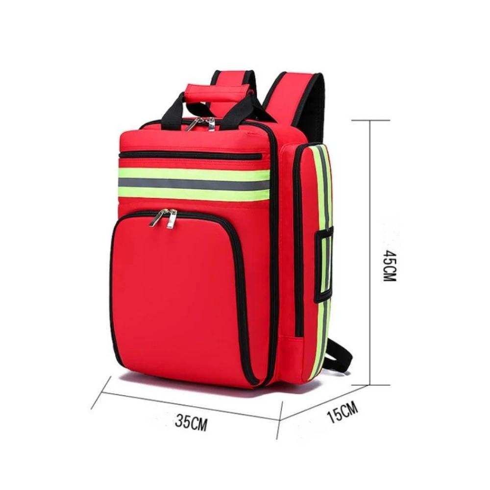 Disaster Relief Bag First Aid Kit Emergency Rescue Backpack Large Capacity Classified Storage Survival Kits Medical Organizer