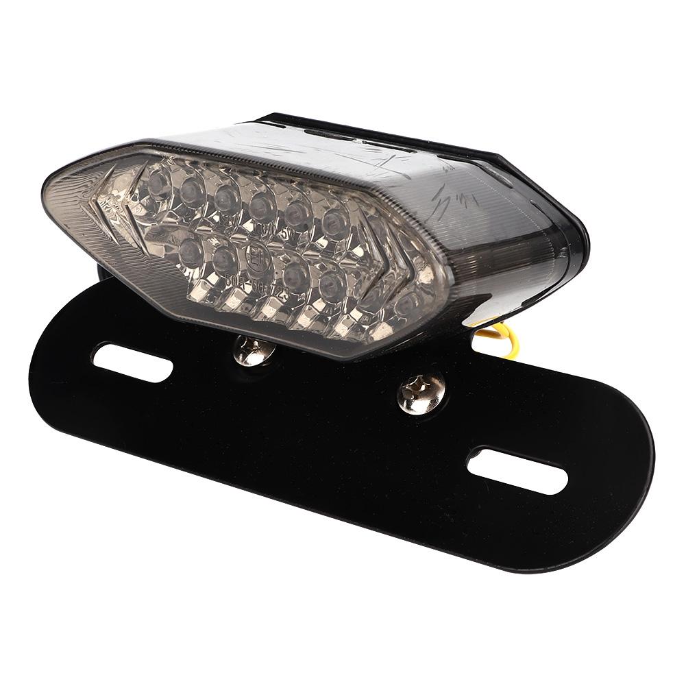 

Универсальный винтажный мотоциклетный светодиодный задний фонарь, лампа указателя поворота, задний фонарь подходит для YamahaSmoking Smoky hood