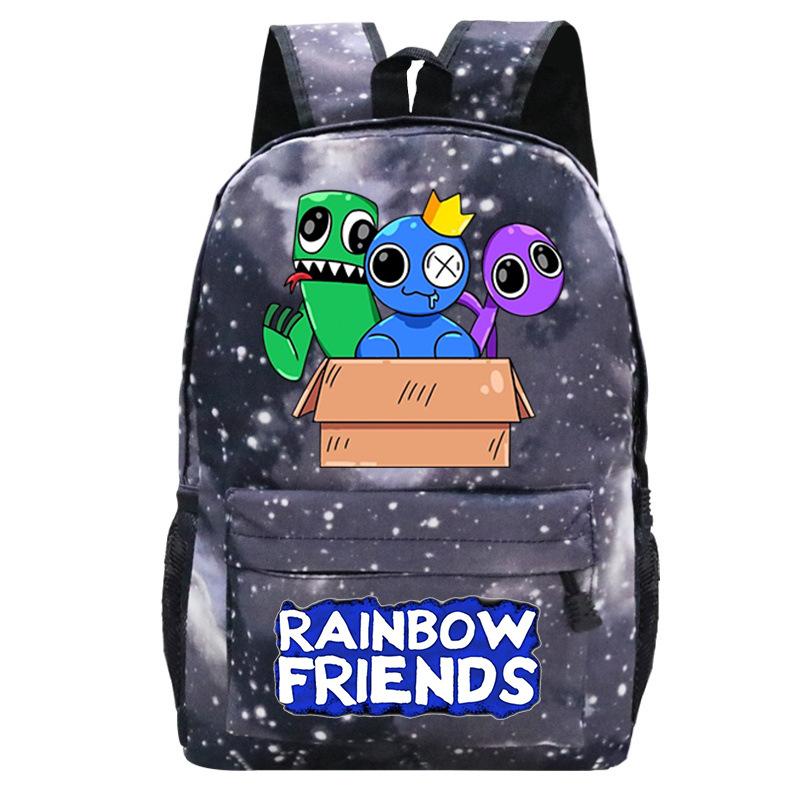 Cartoon Backpack For Primary School Students, Junior High School Students, Campus Burden Reduction Schoolbag Wide Shoulder Large Capacity Computer Bag