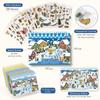 Kawaii Design 3D Scenery Stickers Spiral Bound Miniature Scene Sticker  Journal Supplies