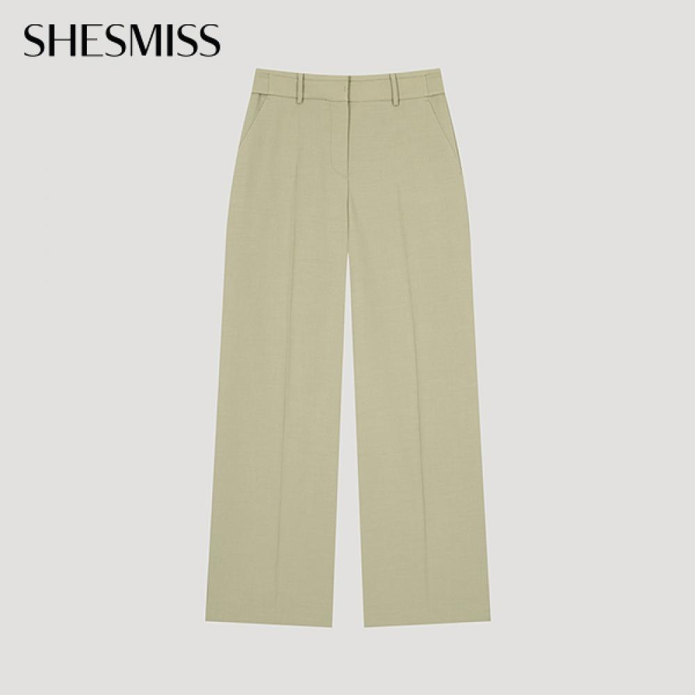 

She S miSS Button Long Wide pantS SwwSlo21120 Kb khaki beige/44