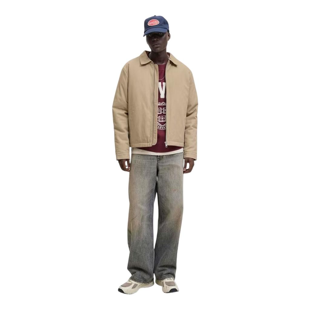 Jack And Jones Herren Unifarbene Baumwolljacke