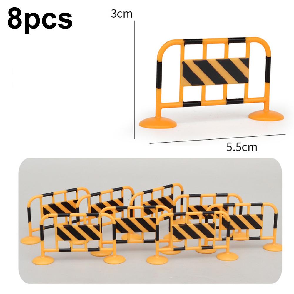 

Мини Дорожные Знаки Дорожные Уличные Знаки Игровой Набор Строительный Дорожный Конус Предупреждающий Знак Мусорный Бак Блокпост Игрушка для Обучения Безопасности