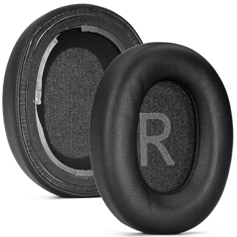 Replacement Ear Pad Ear Cushions for HT2 Headphones Soft Protein Leather and Noise Isolation Foam Earpads Earmuff