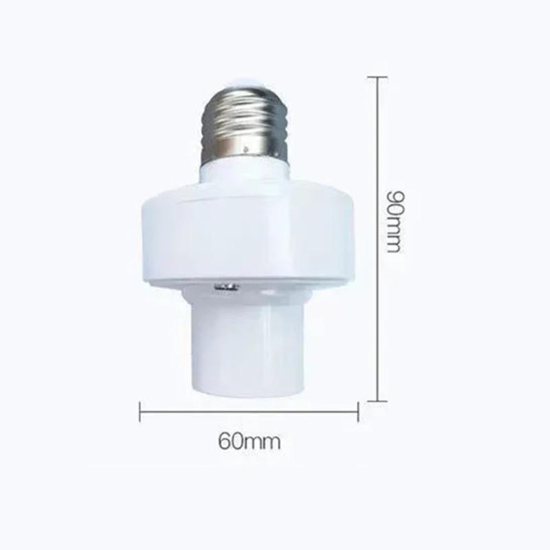 E27 Lamp Holder Base Smart Bulb Adapter Wireless Light Holder Voice Remote Control Home On Off Control