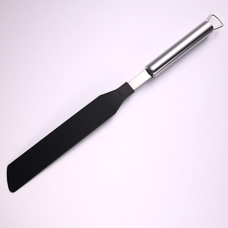 304 Edelstahl Spatel: Nylon-Pfannkuchenwender, Crêpe- & Eierspatel, Kuchenschaber, Marmeladenstreicher