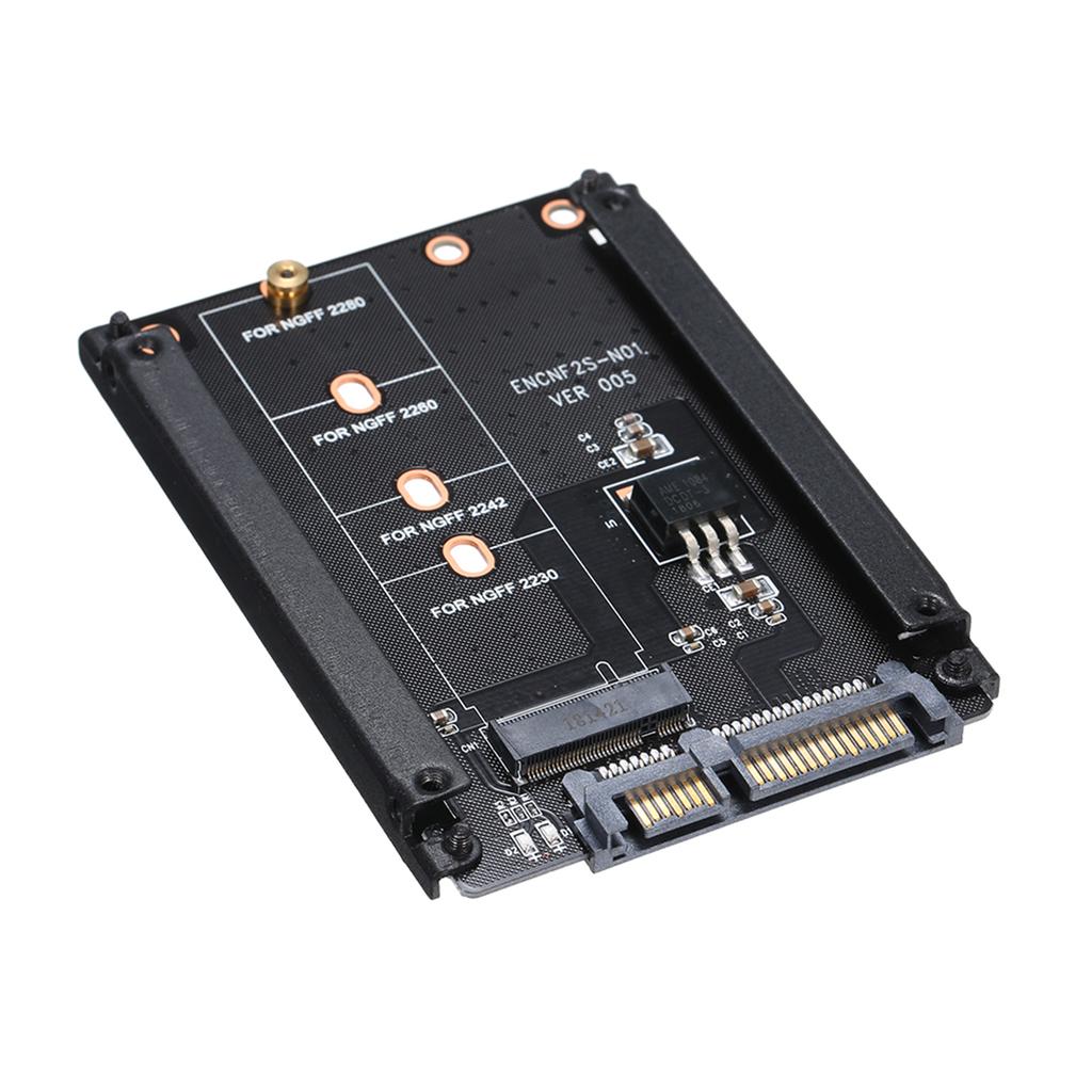 NGFF To SATA Adapter Card M.2 KEY B M SSD SATA3.0 Converter Support Model 2230  2242 2260 2280