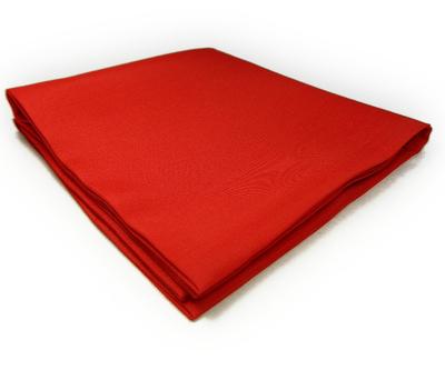 Ceremony Silk 9 Momme This Is a Silk [Tea Utensils/Practice] Cloth, Red, (34g). Cloth.