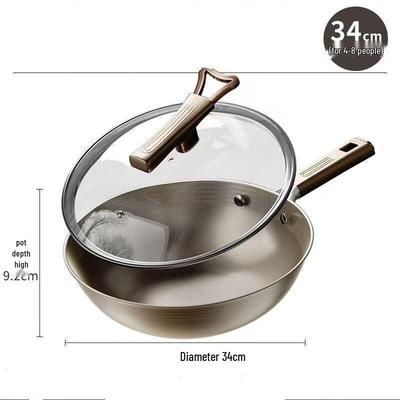 Wutuo Double-sided Titanium Non-stick Wok