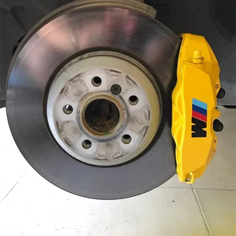 4 szt. naklejka na lusterko wsteczne samochodu naklejka na kierownicę naklejka dekoracyjna na zacisk hamulcowy samochodu naklejka do BMW M3 M5 M6 X1 X3 X5 E34 E39 E36