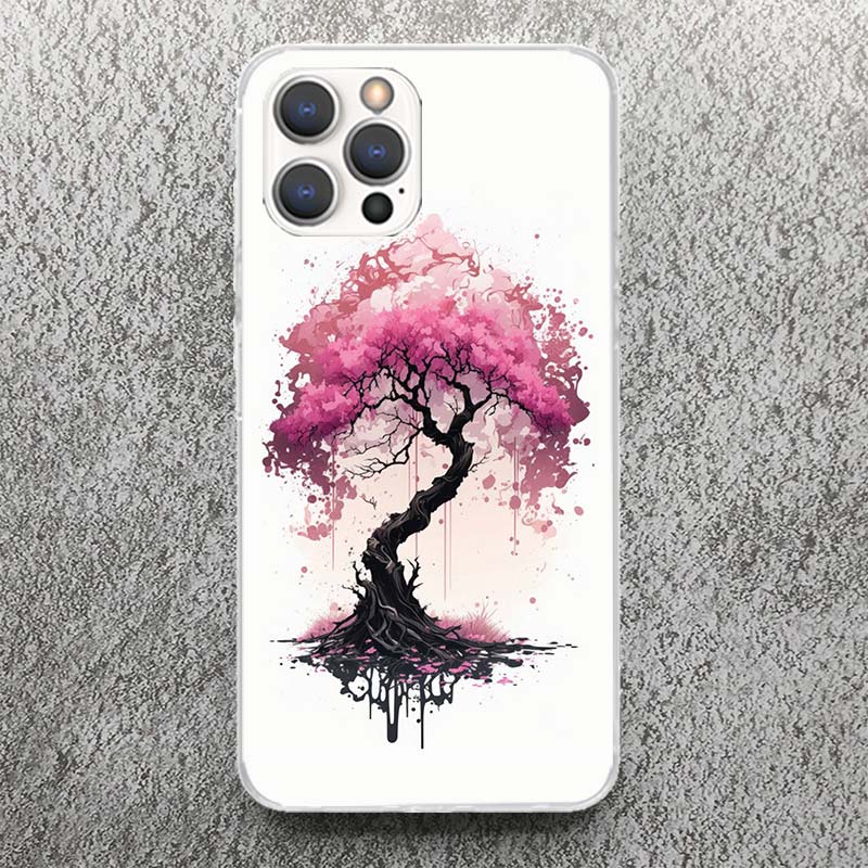 Phone Case For iPhone 17 16 15 14 13 12 11 Pro Max Mini Plus Air 7 SE 8 Soft Silicone Print Shell Funda 17 16 15 14 13 12 11 Pro