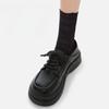 Women's Summer Footwear Japanese Style Lolita Shoes for Woman 2024 Gothic Round Toe Mary Jane with Medium Heels Straps Platform