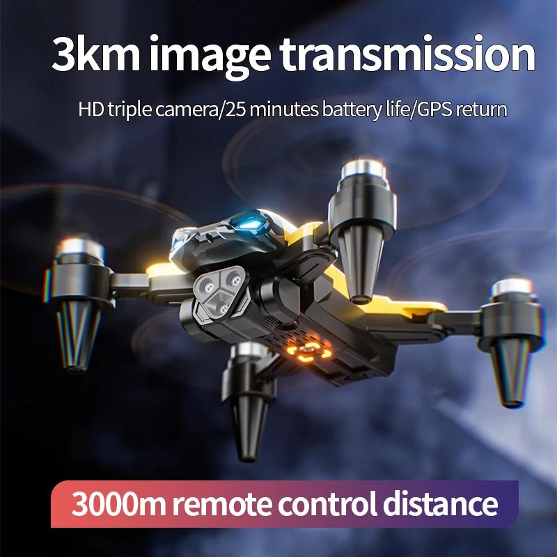 M5 Dron Profesionální 8K HD Letecký Profesionální Letecké Snímkování Duální Kamera Vyhýbání se Překážkám GPS 5GWifi Bezkomutátorový Kvadrokoptéra