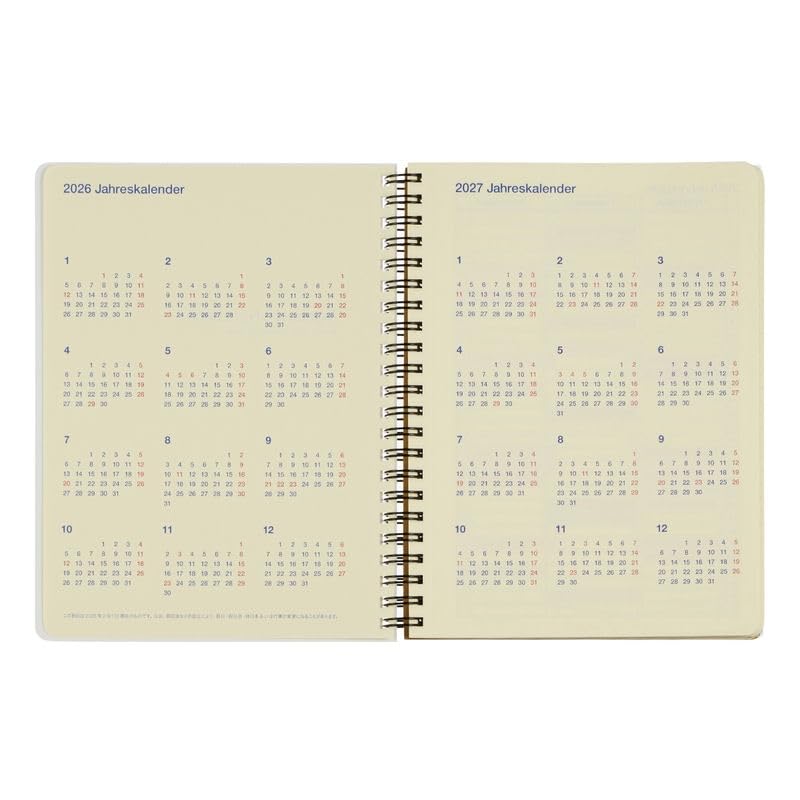 [Delfonics Planner 2026 Edition / Starting October 2025] Rollbahn Clear A5 Monthly Planner (Clear Green)