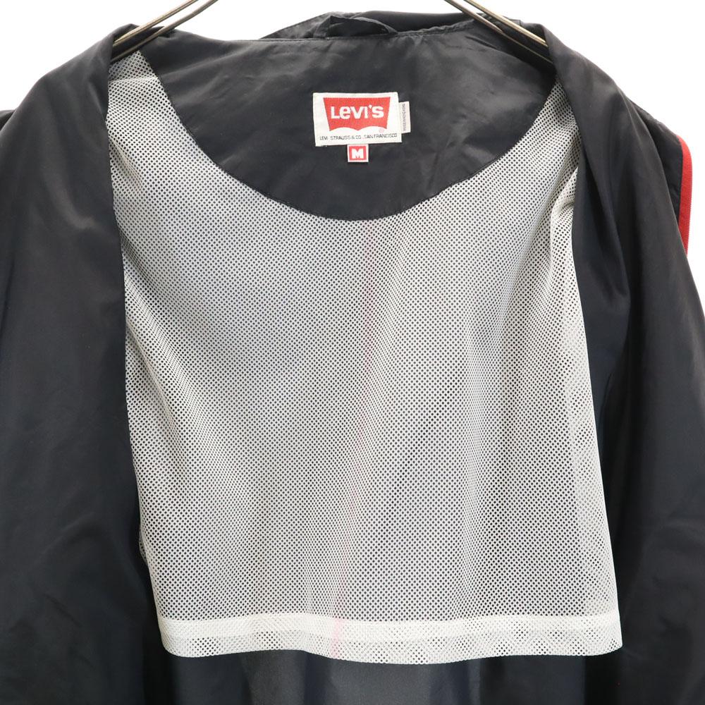 Levi's 90s Old Long Sleeve Nylon Jacket M Black Series Men's Used
