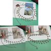 Modern Belly Dance Waist Chain With Water Crystal Dangle For Women