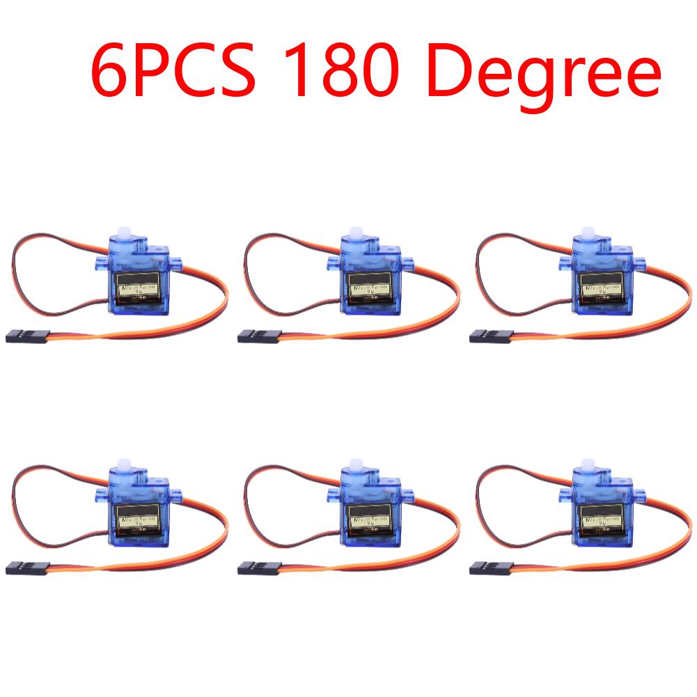 SG90 9G Micro Servo Motor Digital de Asa Fixa Micro Engrenagem Servo Motor 180/360 Graus para RC Helicóptero Aeronave Avião