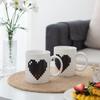 11 Oz Color Changing Love Cup with Handle, Color Changing Magic Love Coffee Cup, Couple Gift, Easy To Clean and Reusable