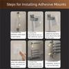 Plastic Swivel Towel Holder Wall Mounted Towel Hanger Practical Bath Towel Storage Rack  For Home