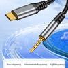 Type C Auditory Connection Cable Hifi Sound and Anti Interferences Design for Auditory Transmission Cord