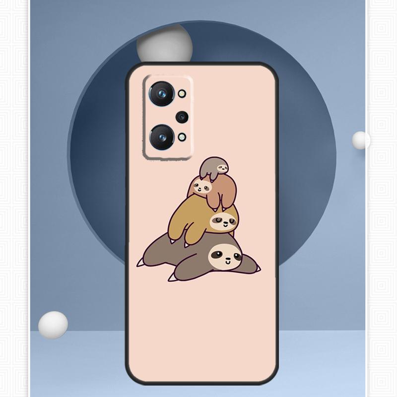 

Sloth Cute Animal For Realme C55 C33 C30 C21Y 10 Pro Plus GT Neo 5 3 3T Case For OnePlus 11 10 Pro Nord 2 2T OnePlus 11