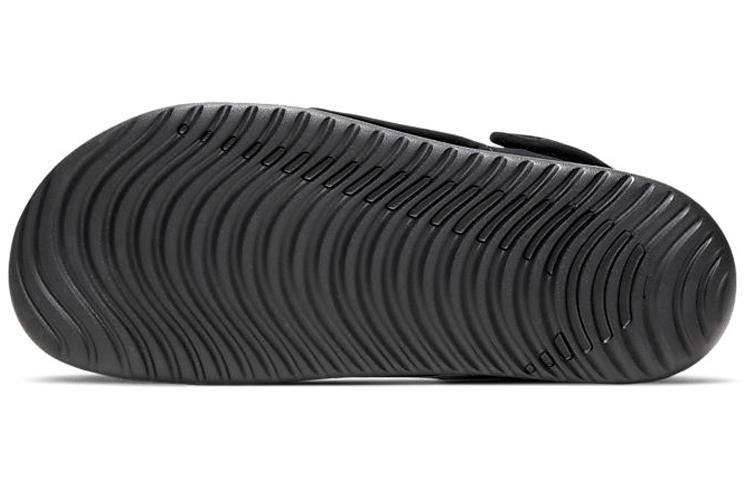 Nike Sunray Adjust 5 V2 Comfortable And Breathable Sandal Black White Kids' DB9562-001