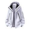 3-in-1 Fleece Lined Jacket Windproof Waterproof Outdoor Hiking Camping Climbing Coat Men Women