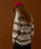 MAGOODGAN Headwear 9306 Collage Color Block Red Camp Cap