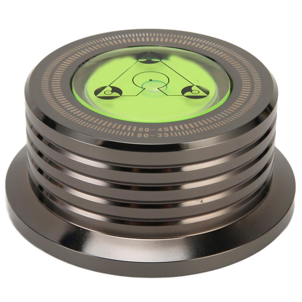 Record Weight Stabiliz Professional 50Hz 45rpm Turntable Disc Stabiliz with and Speed Measurement