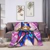 Anime Yu Gi Oh Card Blankets Flannel Autumn/Winter  Portable Super Soft Throw Blanket for Sofa Travel Rug Piece
