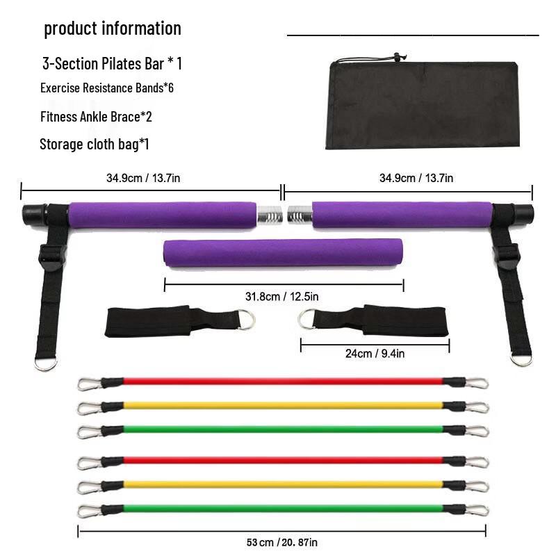 

TLXT Multi-functional Yoga Resistance Band Set