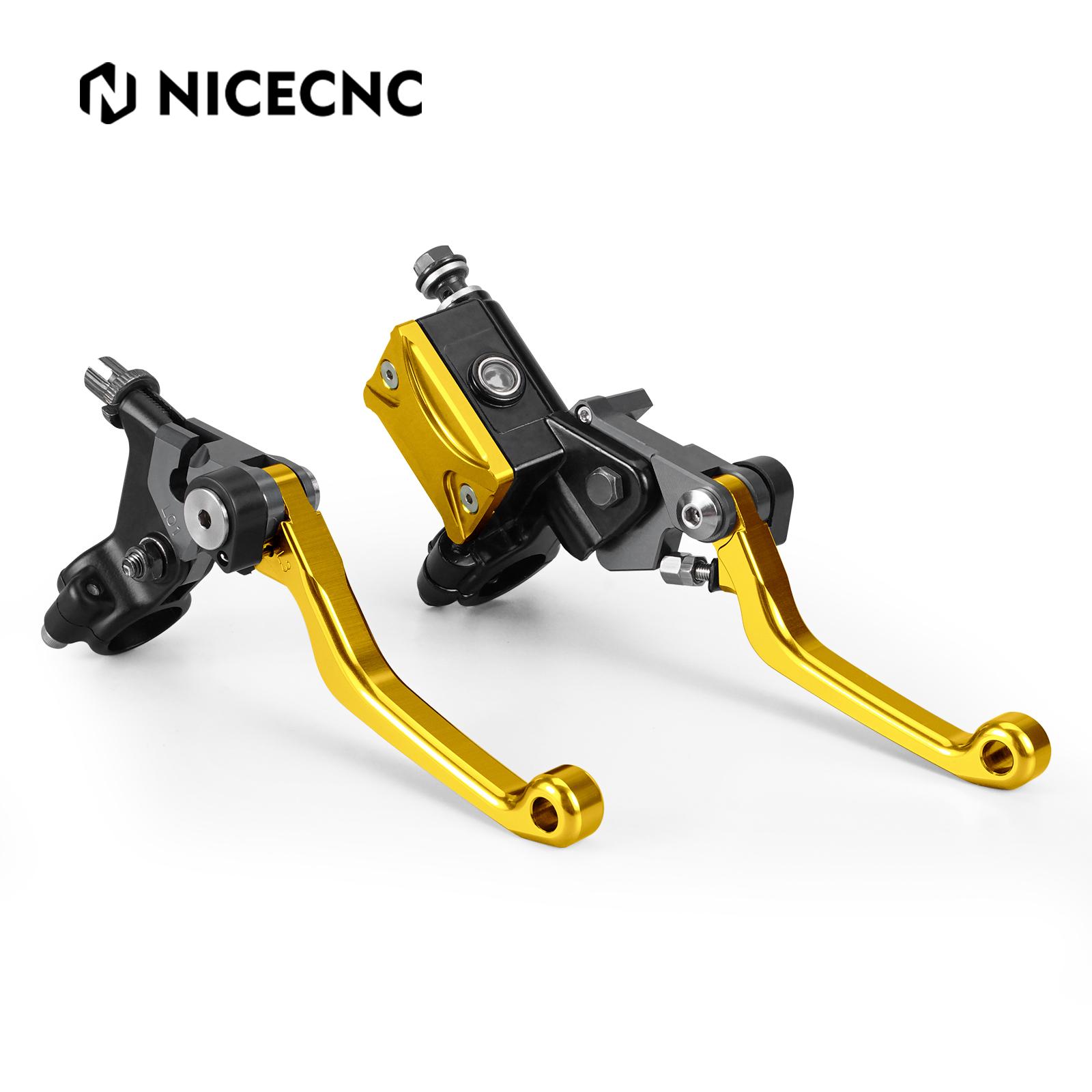 7/8  22mm Hydraulic Brake Clutch Lever With Brake Fluid Reservoir Cap For Yamaha YZ85 YZ125 YZ250 YZ250F YZ450F TTR250 TTR600