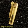 Zorro 556 Transparent Brass Kerosene Lighter - Metal Gift for Men