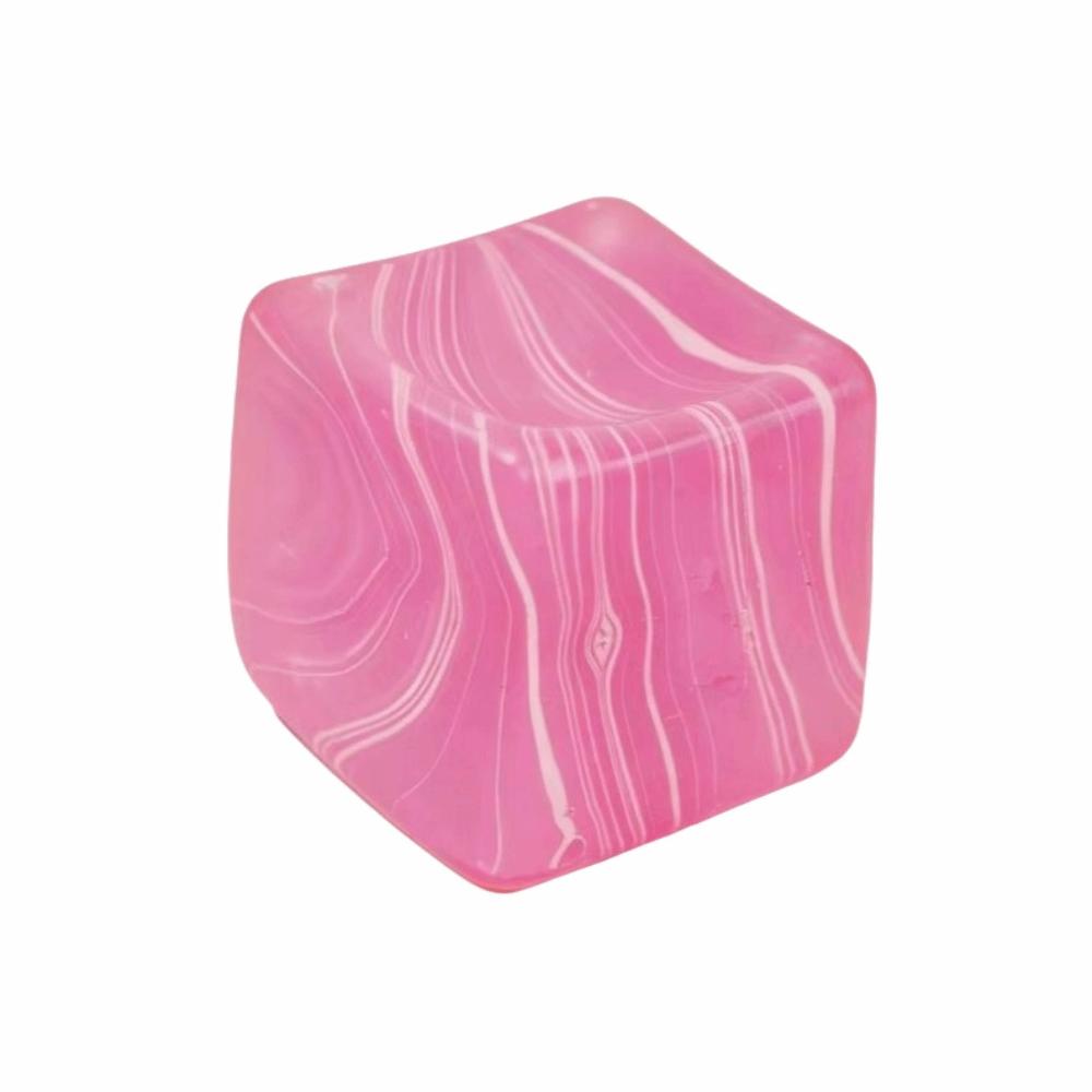 Slow Rebound Ice Cube Squishy Toy Glitter Cube Fidget Toy Cube Squeeze Toy  Birthday Party Favor
