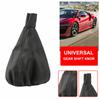 PU Leather Gear Shift Gaiter Automobile Shifter Lever Boot Dust Cover Car Styling Accessories Shift Knob Boot Cover Case