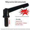 Turret Milling Machine Parts: Machine Head, Workbench, Guide Rail Screws, Spindle Lock, Adjustable Handle
