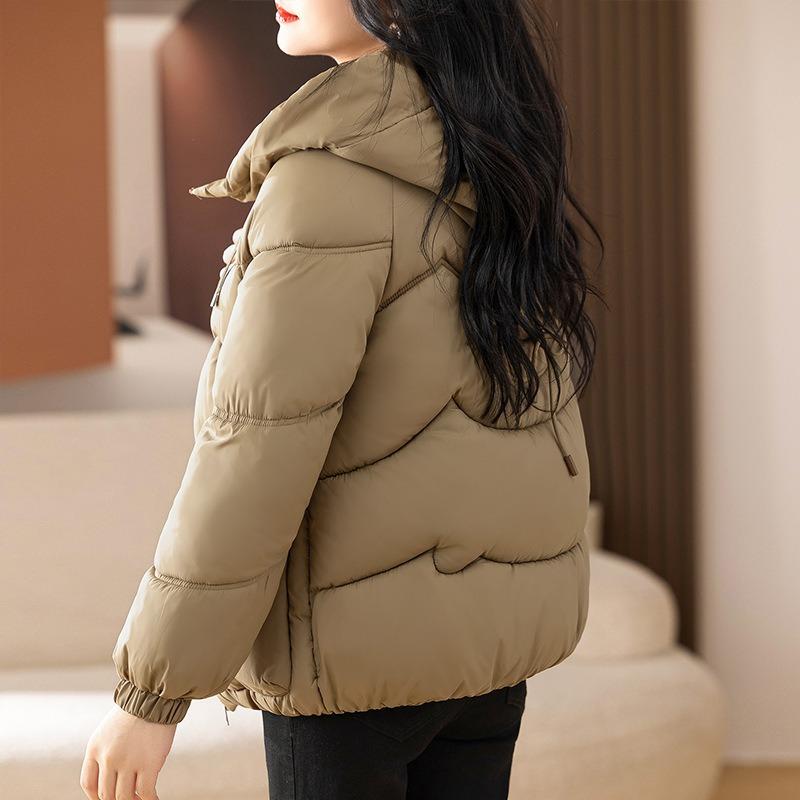 Mom Winter Coat Fashion Old Man Small Loose Cotton-padded Clothes Women's Autumn and Winter Thickened Top