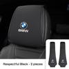 Leather Car Seat Headrest Protective Cover Accessories For BMW 1 2 3 4 5 6 7 Series G20 G30 F48 E90 E36 F30 F10 X1 X3 X4 X5 X6X7 II9