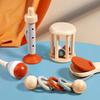 5pcs Orff Musical Instrument Toys Set Wooden Castanets Shake Music Toys Educational Montessori Toys for Kids Gift