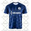 2026-27 Schalke 04 Home and Away T-Shirt with 3D Digital Print, Comfortable and Breathable Sports Casual Top