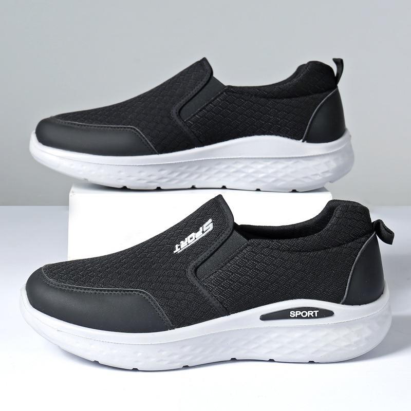 Peking Stoffschuhe Herrenschuhe alte Schuhe weiche Sohle bequem lässig weiche Sohle Einzelschuhe alte Papa Schuhe Laufschuhe