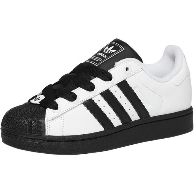 adidas Superstar 2 J White Black Toe Kids Sneakers JI0210